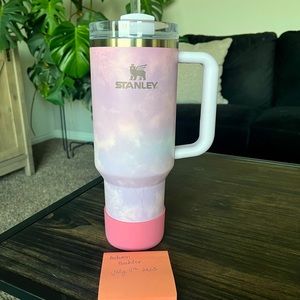 Stanley Quencher/Tumbler Wisteria Tie Dye + Pink